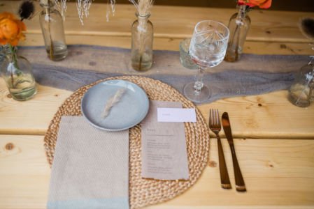 BEST Landscape Lou Paper & Wedding Creations UK Table Setting 2 - Cotswold Tipis Spring Open Day