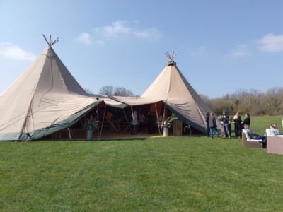Cotswold Tipis Spring Open Day 2019 Exterior