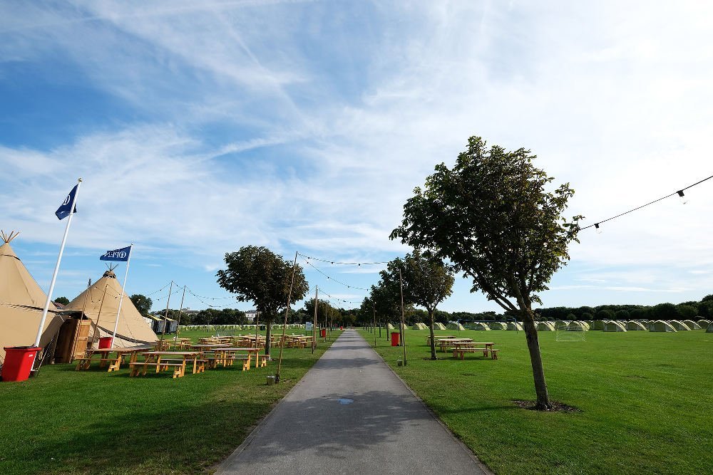 The Open Camping Village Carnoustie 2018 Giant Tipis