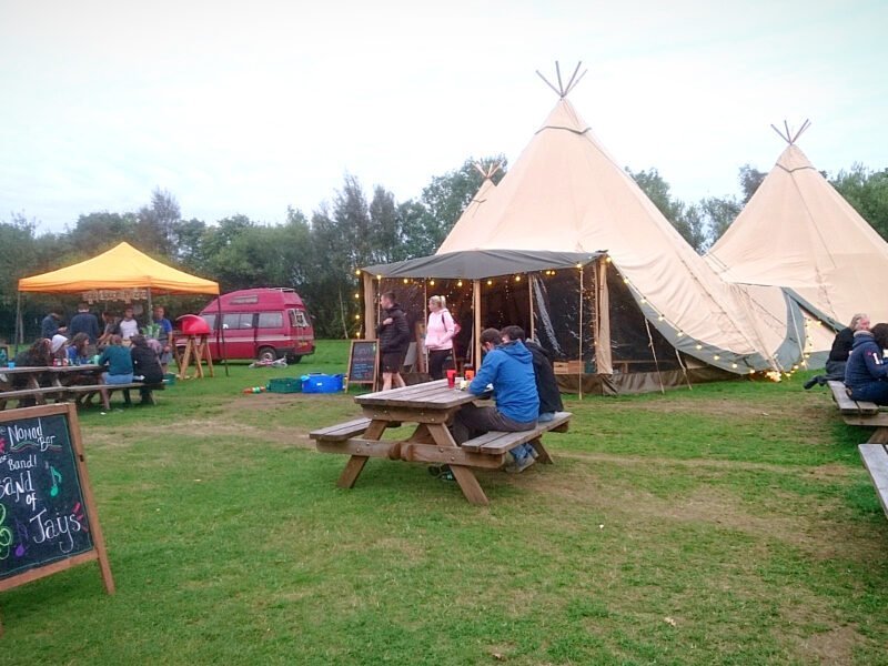 Cotswold Tipis at Edinburgh Festival Camping 2018